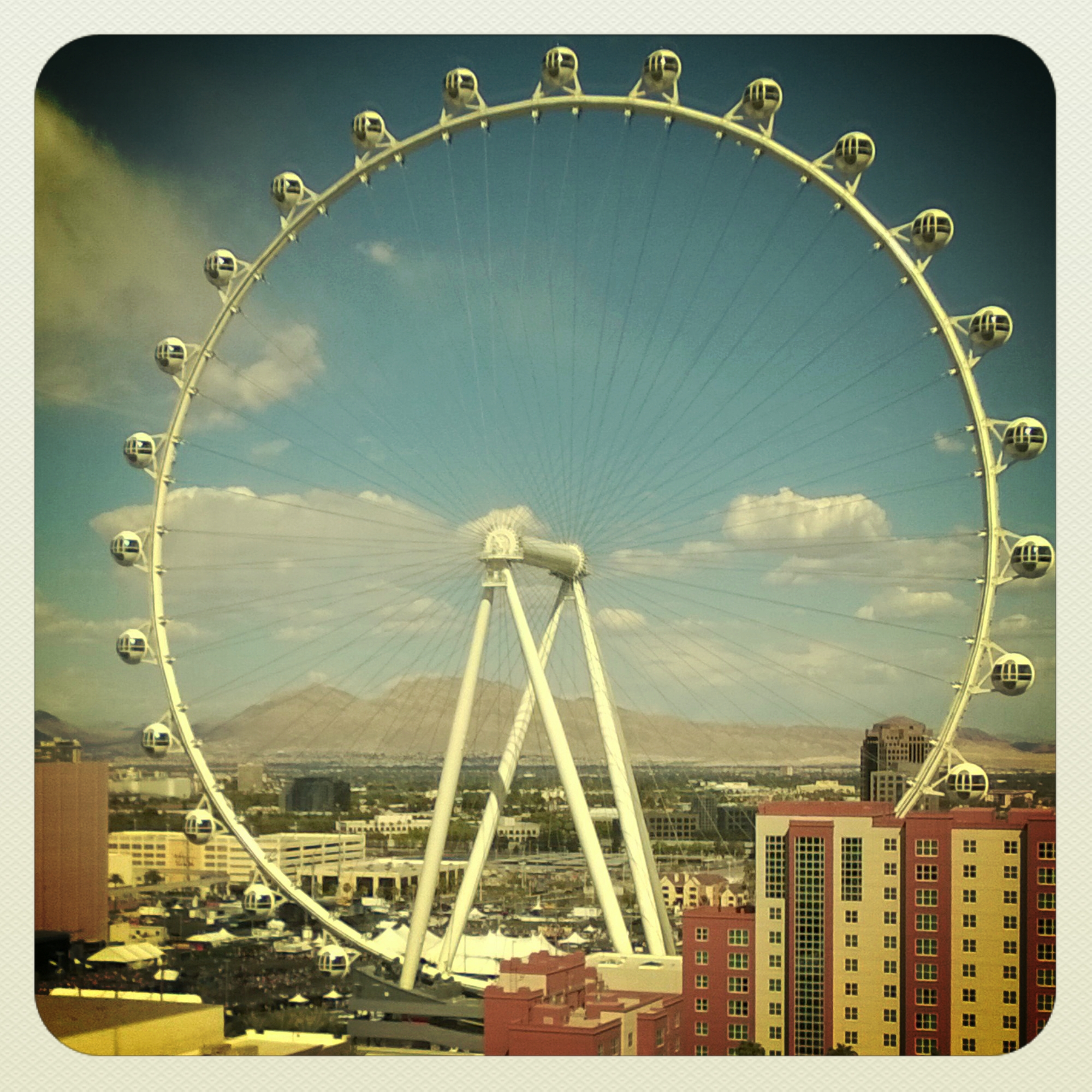 High Roller observation wheel on the Las Vegas Strip